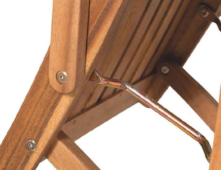 SIENA GARDEN Klappstuhl Paleros mit Armlehne Akazienholz, geölt